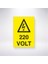220 Volt 21X30 cm Yapışkanlı Levha 1