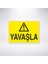 Yavaşla 21X35 Arkası Yapışkanlı Levha 21X30 cm Yapışkanlı Levha 1