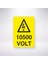 10500 Volt 21X30 cm Yapışkanlı Levha 1