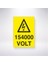 154000 Volt 21X30 cm Yapışkanlı Levha 1