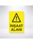 Inşaat Alanı 21X30 cm Yapışkanlı Levha 1