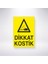 Dikkat Kostik 21X30 cm Yapışkanlı Levha 1