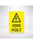3000 Volt 21X30 cm Yapışkanlı Levha 1