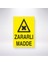 Zararlı Madde 21X30 cm Yapışkanlı Levha 1
