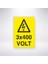 3X400 Volt 21X30 cm Yapışkanlı Levha 1