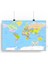 Dünya Haritası Posteri 35X50 cm 1