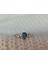 Pırlanta ve London Blue Topaz Su Damlası Yüzük 0417R0294 5