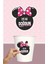 Minnie Mouse Pink Temalı Sticker (Etiket) ** Yapışkanlı Kağıt 1