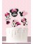 Minnie Mouse Pink Temalı Pasta Süsü Seti 1