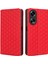Oppo A98 5g / F23 5g / A1 5g Pu Deri Deri Stand Vaka Stand Kapağı Telefon Kılıfı (Yurt Dışından) 1
