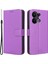 Oppo Reno9 Pro Plus 5g Manyetik Toka Elmas Doku Pu Deri Deri -Çizebilen Stand Cüzdan Telefon Kılıfı (Yurt Dışından) 1