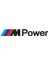 Sticker Master Bmw M Power Sticker Oto Motor Etiket Siyah 25 cm 1