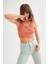 Fitilli Crop Triko Bluz 3