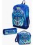 Kids Lacivert Mavi Kurt Desenli 3’lü Okul Çanta Seti SET0123743 1