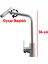 Mutfak Lavabo Musluğu Bataryası Mix Eyve Sıcak Soğuk Çift Su Girişli Çeşmesi 34 cm 2