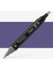 Touch Twin Marker Pen : Çift Uçlu Marker Kalemi : Vıolet Dark : PB274 1