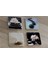 Spa Taşları ve Kiraz Çiçeği Doğal Taş Bardak Altlığı 4'lü Set - Natural Stone Coasters 1
