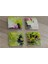 Spa Taşları ve Orkide Doğal Taş Bardak Altlığı 4'lü Set - Natural Stone Coasters 1