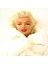 Marilyn Monroe Fotoğrafları Doğal Taş Bardak Altlığı 4'lü Set - Natural Stone Coasters 3