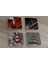 Moulin Rouge Pisa Kulesi ve Londra Metro Girişi Doğal Taş Bardak Altlığı 4'lü Set - Natural Stone Coasters 1