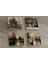 Sonbahar Ağaçlı Manzaralar Doğal Taş Bardak Altlığı 4'lü Set - Natural Stone Coasters 1
