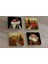 Manzaralar ve Modern Rönesans Portreleri Doğal Taş Bardak Altlığı 4'lü Set - Natural Stone Coasters 1