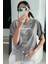 Optimistic Gri Oversize Salas Boyfriend Kadın T-Shirt 1
