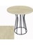 Palermo Werzalit Yuvarlak Esb Mutfak Masası Q 70CM - Golden Marble 1