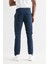 Çift Pileli Regular Fit Beli Lastikli Iplikli Yazlık Ince Kumaş Erkek Jogger Pantolon 4