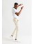 Çift Pileli Regular Fit Beli Lastikli Iplikli Yazlık Ince Kumaş Erkek Jogger Pantolon 2