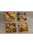 Köstekli Saatler Doğal Taş Bardak Altlığı 4'lü Set - Natural Stone Coasters 2
