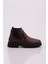 20300 Kadın Lastik Detayli Fermuarli Bot 2