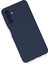 Dijimedia Samsung Galaxy A14 4g Kılıf Nano Içi Kadife Silikon - Lacivert 3