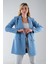 Bebe Mavi Astarlı Düğme Kapamalı Blazer Ceket 0105123.449 3