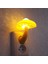 LED Gece Işığı Duvar Lambası Indüksiyon Enerji Tasarrufu ve Çevre Koruma Yatak Odası Lambası Ev Dekorasyonu (Yurt Dışından) 5