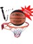 Basketbol Çemberi No7 Jogar Basketbol Topu Basketbol Filesi Top Pompası Seti 1