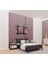 GM 305 MODERN ÇİFT KİŞİLİK AHŞAP METAL SİYAH ANTRASİT GRİ KARYOLA 150X200 1