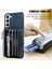 Samsung Galaxy S22 5g Telefon Vaka Kickstand Rfıd Engelleme Kart Çantası Pu Deri+Tpu Kapak (Yurt Dışından) 5