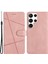 Samsung Galaxy S22 Ultra 5g Pu Deri Deri Flip Telefon Kılıfı Baskalı Çizgiler Stand Manyetik Toka Cüzdan Kapağı Kayış (Yurt Dışından) 1