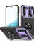 Samsung Galaxy S22 5g Pc+Tpu Kickstand Case Slayt Kamera Lens Koruyucu ile Telefon Kılıfı (Yurt Dışından) 1