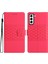 Samsung Galaxy S22 5g Çizgiye Dönemi Anti Telefon Kılıfı, Cüzdan Deri Touch Hissed Hisset Retro Stand Deri Telefon Kapağı (Yurt Dışından) 2