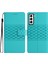 Samsung Galaxy S22 5g Çizgiye Dönemi Anti Telefon Kılıfı, Cüzdan Deri Touch Hissed Hisset Retro Stand Deri Telefon Kapağı (Yurt Dışından) 2