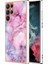 Samsung Galaxy S22 Ultra 5g Tpu Telefon Kılıfı 2.0mm Elektrapılaşma Mermer Deseni Imd Koruyucu Arka Kapak (Yurt Dışından) 1