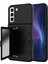 Samsung Galaxy S22 5g Kart Tutucu Kickstand Case Kalınlaştırılmış Pc + Tpu Telefon Kapağı Ayna (Yurt Dışından) 1