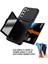 Samsung Galaxy S22 5g Kart Tutucu Kickstand Case Kalınlaştırılmış Pc + Tpu Telefon Kapağı Ayna (Yurt Dışından) 2