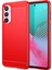 Samsung Galaxy M54 Fırçalı Kabuk 5g Karbon Fiber Doku Telefon Vaka Telefon Tpu Kapak (Yurt Dışından) 1