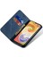 Samsung Galaxy M14 Telefon Kılıfı Kapak Kot Ceza Dokusu Stand Flip Shell Pu Deri Cüzdan (Yurt Dışından) 4
