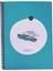 Hisli Şeyler Defter 18,5*25 80 Yp. Spiralli Çizgili Karton Kapak Hafif Kağıt Stickerli 1