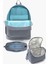 Kids Siyah Gri Dinozor Desenli Usb'li 3’lü Okul Çanta Seti SET0123844 4
