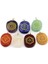 Reiki Çakra Gemstone Palmiye Taş Endişe Taş Kristal Kolye Kolye (Yurt Dışından) 2